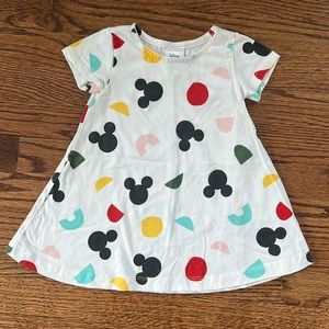 Hanna Anderson x Disney Mickey Shape Dress